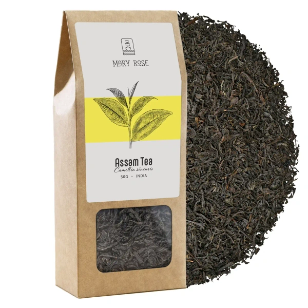 Mary Rose -assam-musta tee
