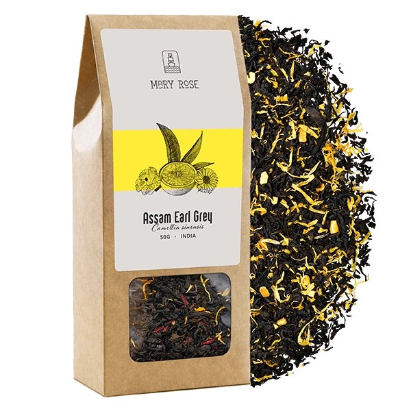 Mary Rose Assam Earl Grey -musta tee
