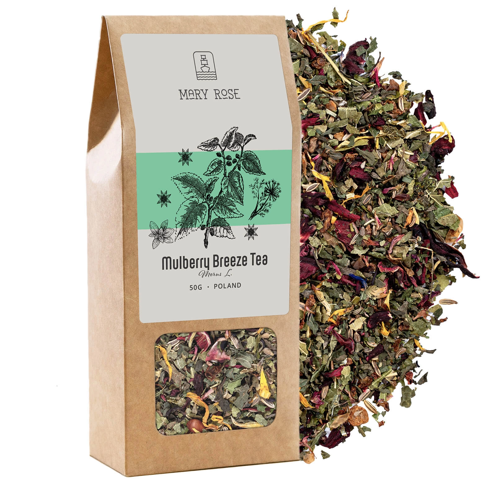 Mary Rose Mulberry Breeze