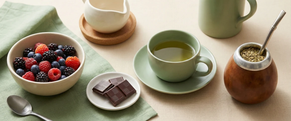 Ruokavalion polyfenolit ja luonnolliset saponiinit – yerba mate ja kasviperäiset tuotteet