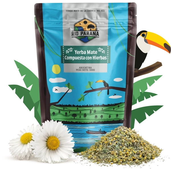 Rio Parana Compuesta con Hierbas – yerba mate ja sitruunaverbena