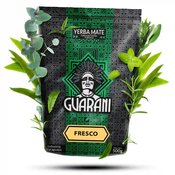 Guarani Fresco -yerba mate sitruunaverbenalla