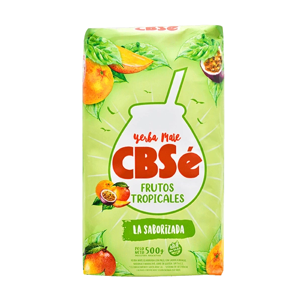 CBSé Frutos Tropicales – maustettu yerba mate Argentiinasta