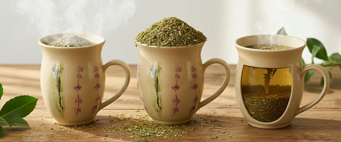 Yleisiä virheitä yerba mate -juoman valmistuksessa mukissa – liian kuuma vesi tai liian paljon yerba matea