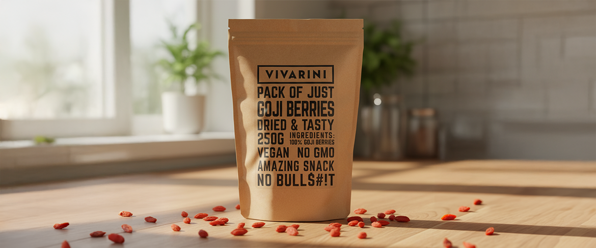 Vivarini – kuivatut goji-marjat
