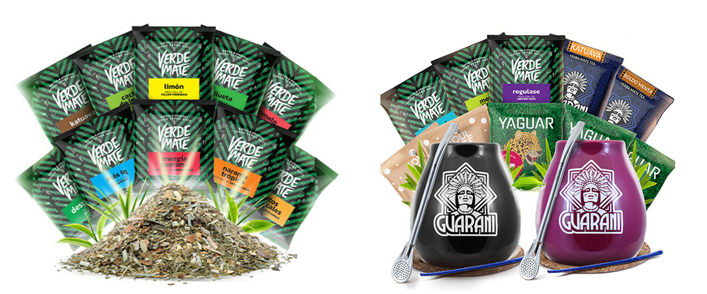 Yerba mate -näytepakkaukset