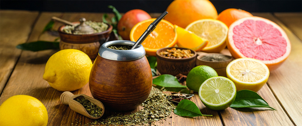 Sitruuna-yerba mate – sitruunalla maustettu