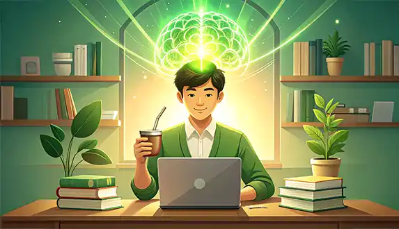 Yerba mate ja keskittymiskyky – miten se toimii ja miksi se virkistää mieltä opiskelun aikana?