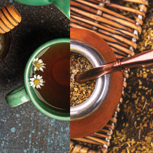 Yerba mate vastaan tee. Jättiläisten kaksintaistelu!