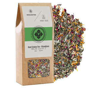 Juurichakran (Muladhara) setti: chakratee + maaginen jalokivi