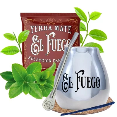 El Fuego Silver kalebassi + 50g näyte