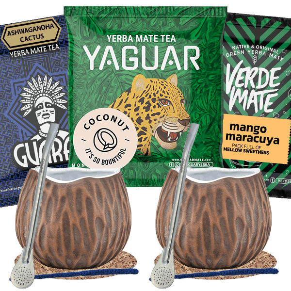 Yerba Mate setti kahdelle