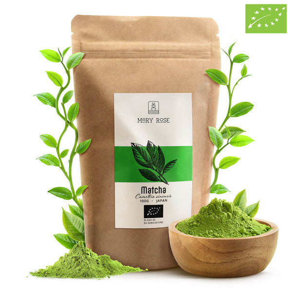 Mary Rose - Japanilainen Matcha vihreä tee (BIO) 100g