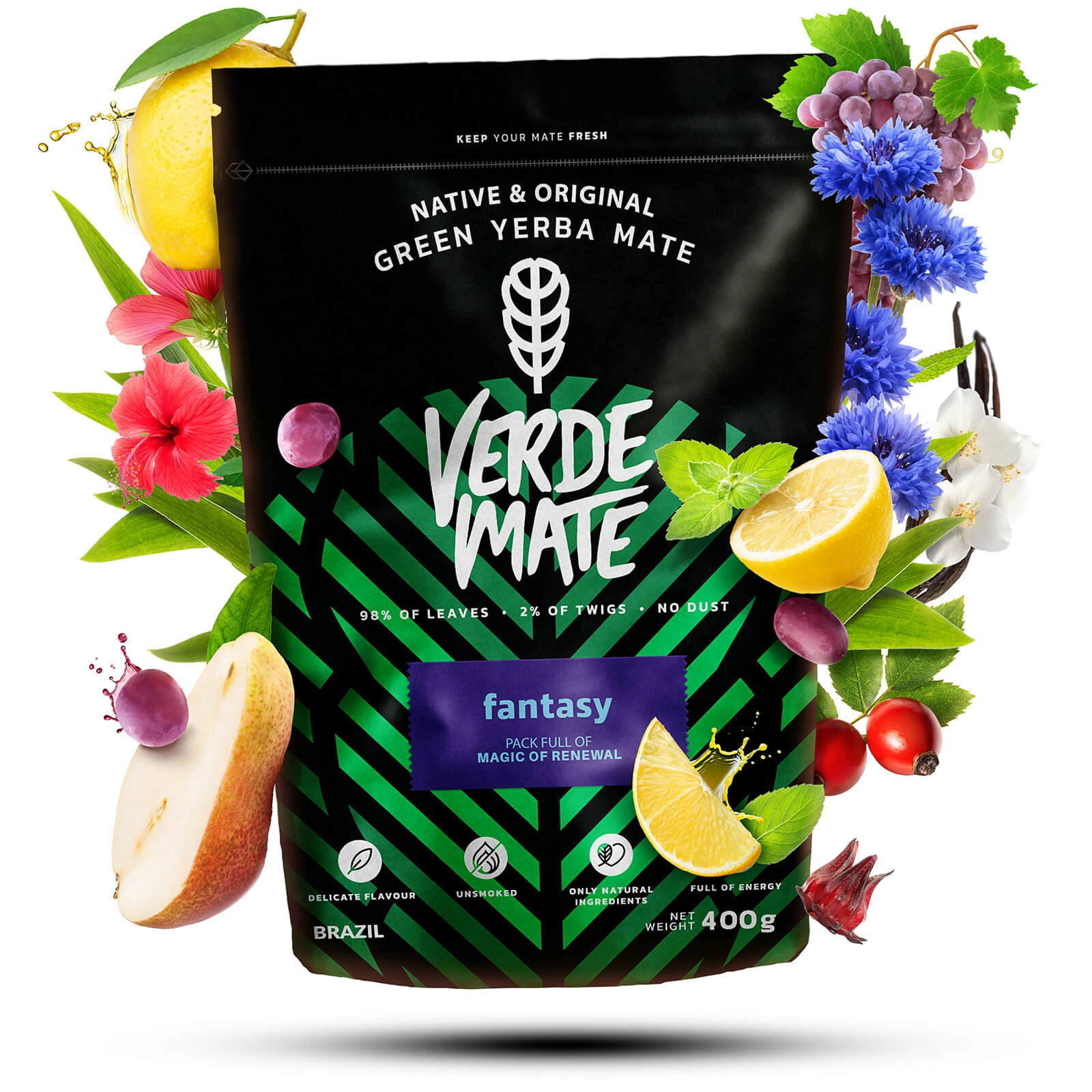 Verde Mate Green Fantasy