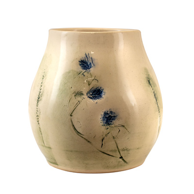 Keraaminen Mate Cup Flora Blue 300ml - Crater-sarja