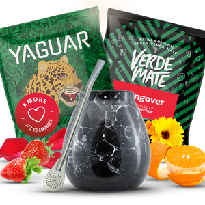 Yerba Mate Green Matero Bombilla tarvikesarja