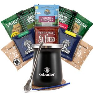 Yerba Mate aloitussetti 10x50g 500g TermoMate + Bombilla