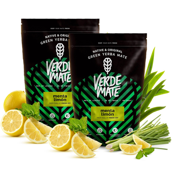Yerba Verde Mate Green Menta Limon 1000g 1kg 1kg
