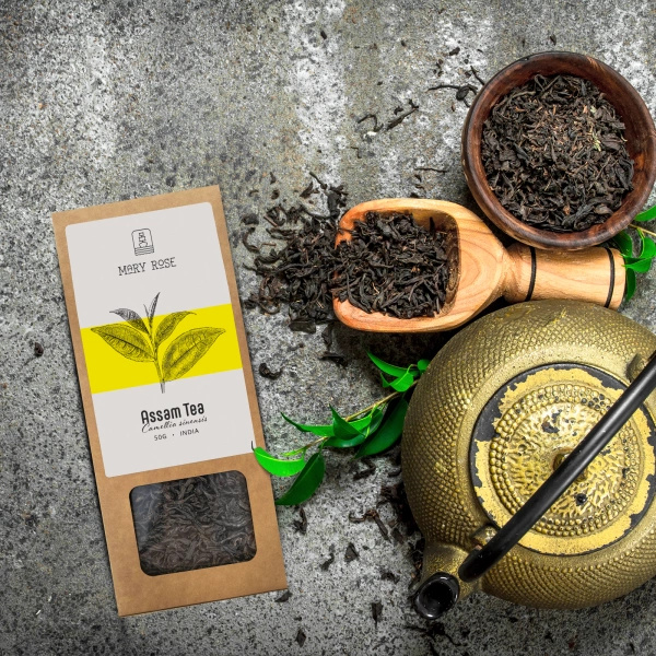 Mary Rose Musta tee Assam 50g