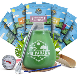 Yerba Mate Rio Parana aloitussetti tarvikkeet