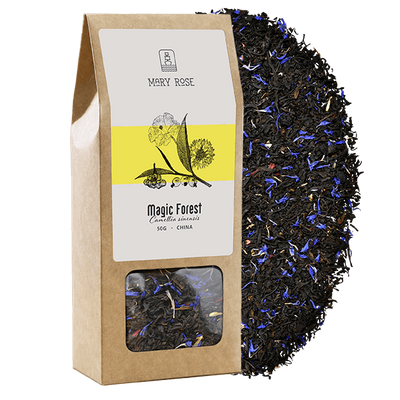 Mary Rose - Magic Forest Musta tee - 50 g