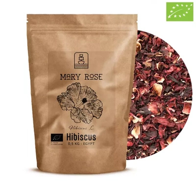 Mary Rose - Hibiscus orgaaninen (kukan terälehdet) 0.5kg