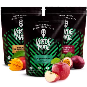 Yerba mate setti Verde Mate Green hedelmäinen 3x500 1.5kg