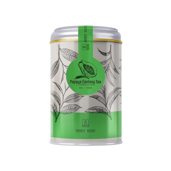 Mary Rose - Papaya Fantasy vihreä tee tölkissä - 50g