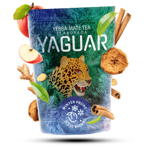 Talven lahjasetti Yerba Mate Yaguar Winter Prune 0,5kg