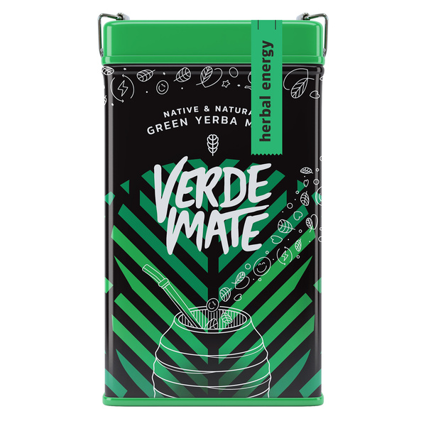 Yerbera - Tinapurkki + Verde Mate Green Herbal Energy 0.5kg