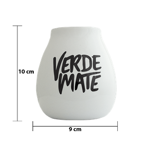 Kurpitsa keraaminen valkoinen - Verde Mate - 350ml