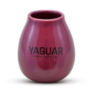 Keraaminen Calabash Yaguar-logolla (violetti) 350ml