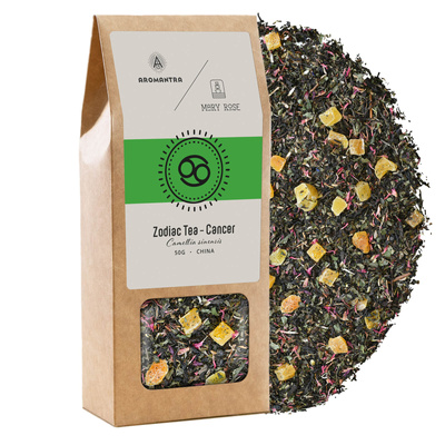 Aromantra x Mary Rose - Zodiac Tea - Cancer (musta tee) 50g