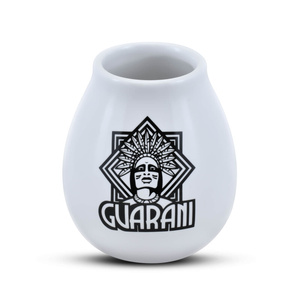 Mate Cup keraaminen valkoinen 350ml - Guarani