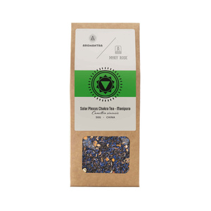 Solar Plexus Chakran (Manipura) setti: chakra tee + maaginen jalokivi