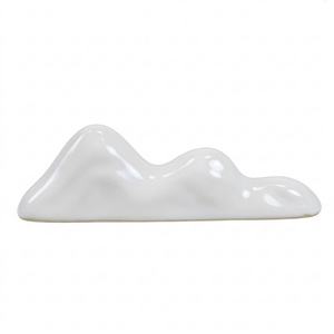 Chashaku-oki – Teline matcha-lusikalle (valkoinen)