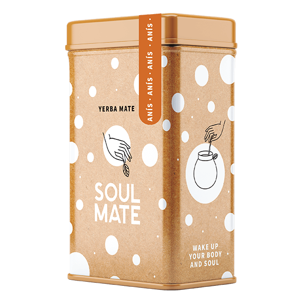 Yerbera - Tinapurkki + Soul Mate Orgánica Anís 0.5kg