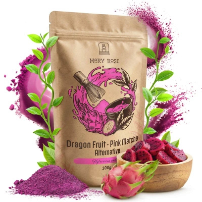 Mary Rose – Pink Matcha Alternative – Dragon fruit (jauhe) 100 g