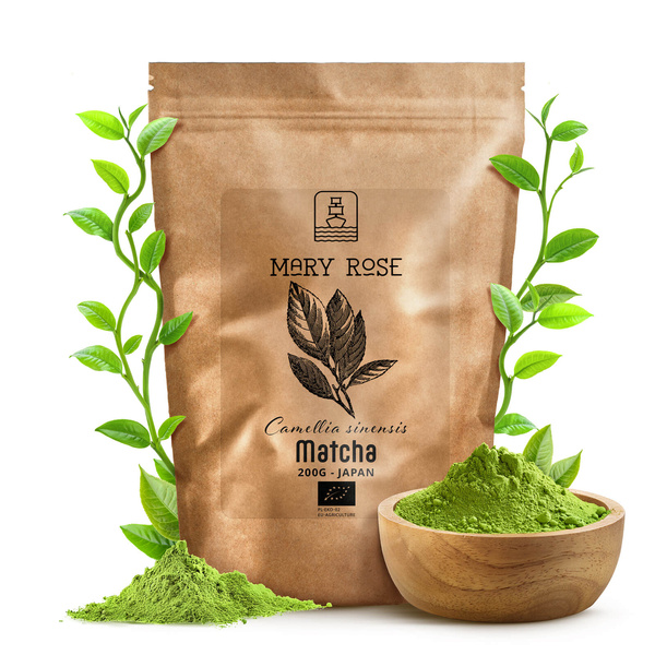 Mary Rose - Japanilainen Matcha vihreä tee (BIO) 200g