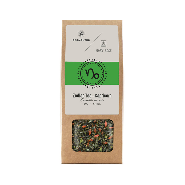 Aromantra x Mary Rose - Zodiac Tea - Capricorn (musta tee) 50g