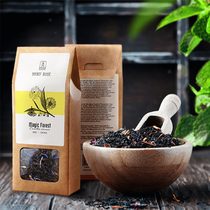 Mary Rose - Magic Forest Musta tee - 50 g