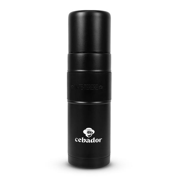 Yerbomos XL ALL IN ONE - 750ml - Mate-kuppi, termos ja bombilla yhdessä (musta)