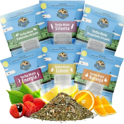 Yerba Mate Rio Parana täydellinen näytesarja