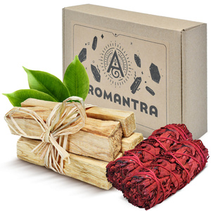 Lahjasetti: Valkosalvia Lohikäärmeen veri: Palo Santo 50g + Valkosalvia Lohikäärmeen veri