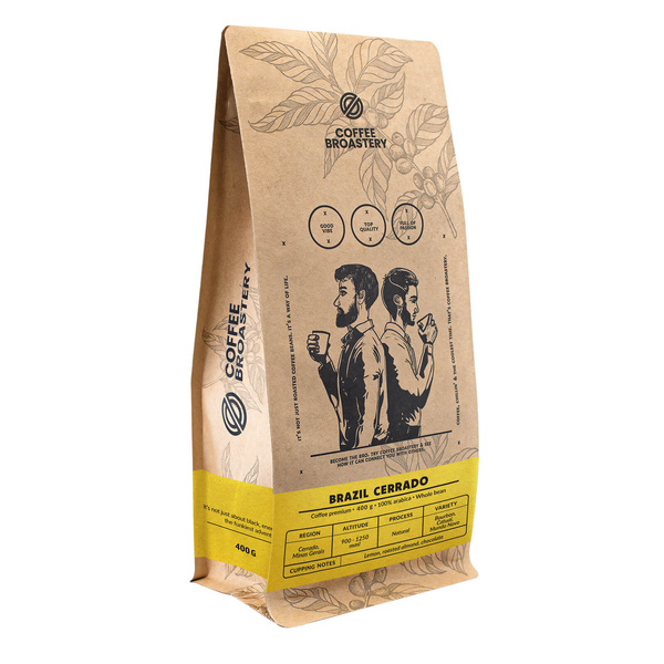 Coffee Broastery – Brazil Cerrado Premium kahvipavut 400 g