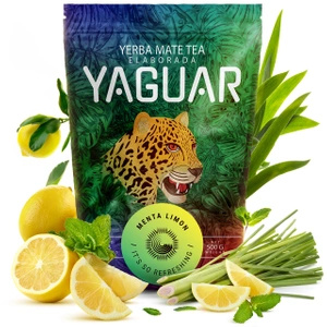 Yerba Mate setti Yaguar Naranja 500g + Yaguar Menta Limon 500g Yaguar Menta Limon 500g