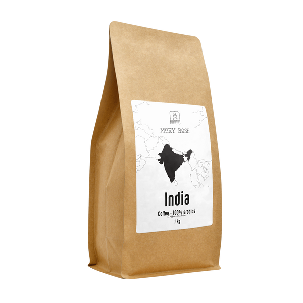 Mary Rose - koko papu kahvi Intia Karnataka premium 1kg
