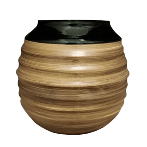 Kurpitsa keraaminen musta - Verde Mate - 300ml