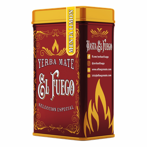 Yerbera - Tinapurkki + El Fuego Menta Limon 0.5kg 