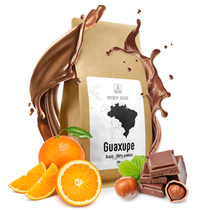 Mary Rose - kokonainen papukahvi Brasilia Guaxupe premium 200g